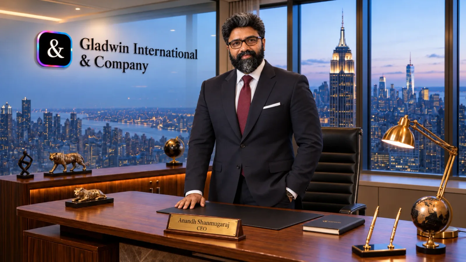 Anandh Shanmugaraj, Founder, Managing Director & CEO — Gladwin International & Company