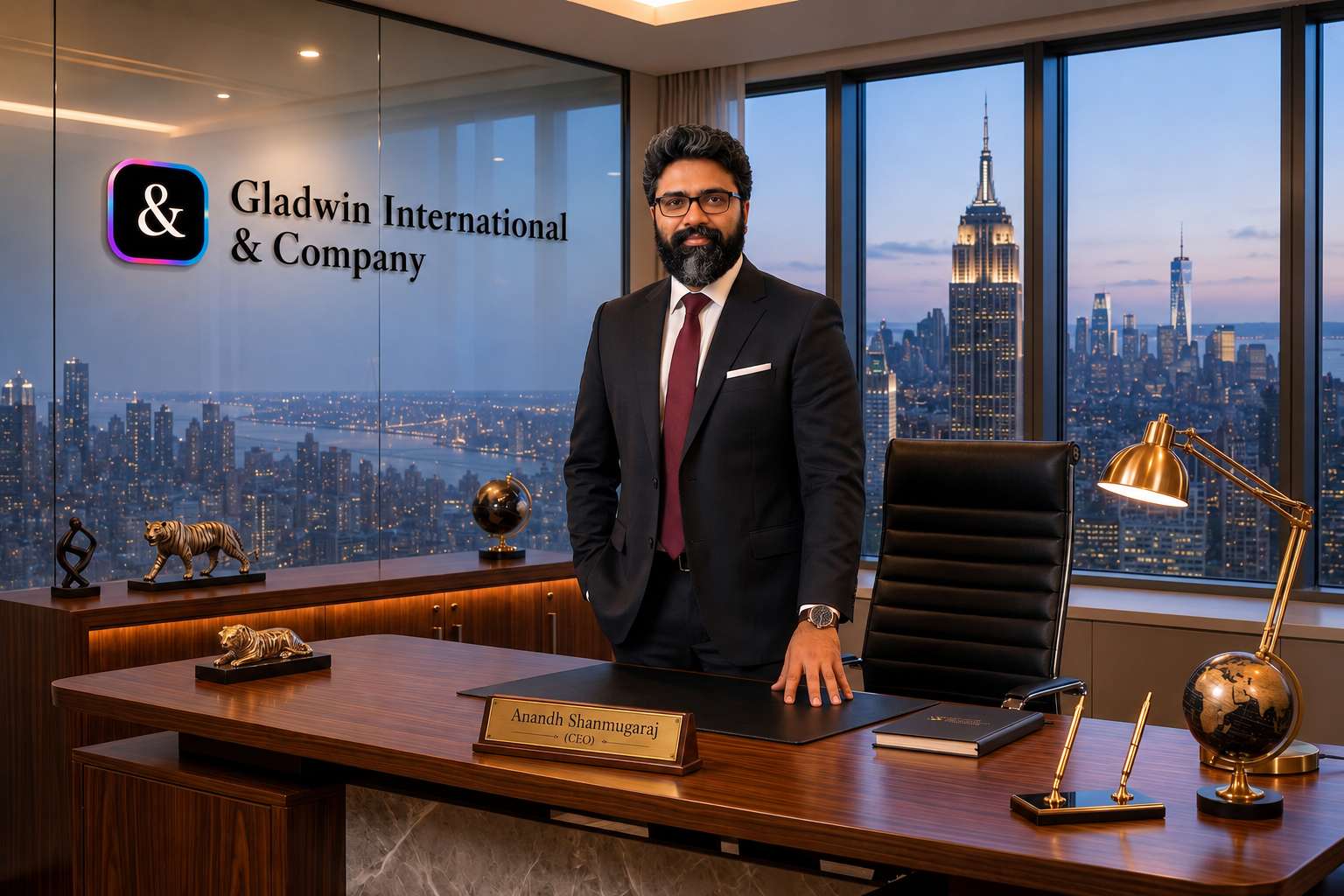 Anandh Shanmugaraj, Founder, Managing Director & CEO — Gladwin International & Company