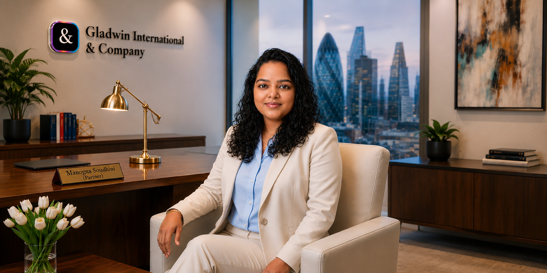 Manogna Soudhini Gonchikar, Co-Founder, Director & CSO — Gladwin International & Company