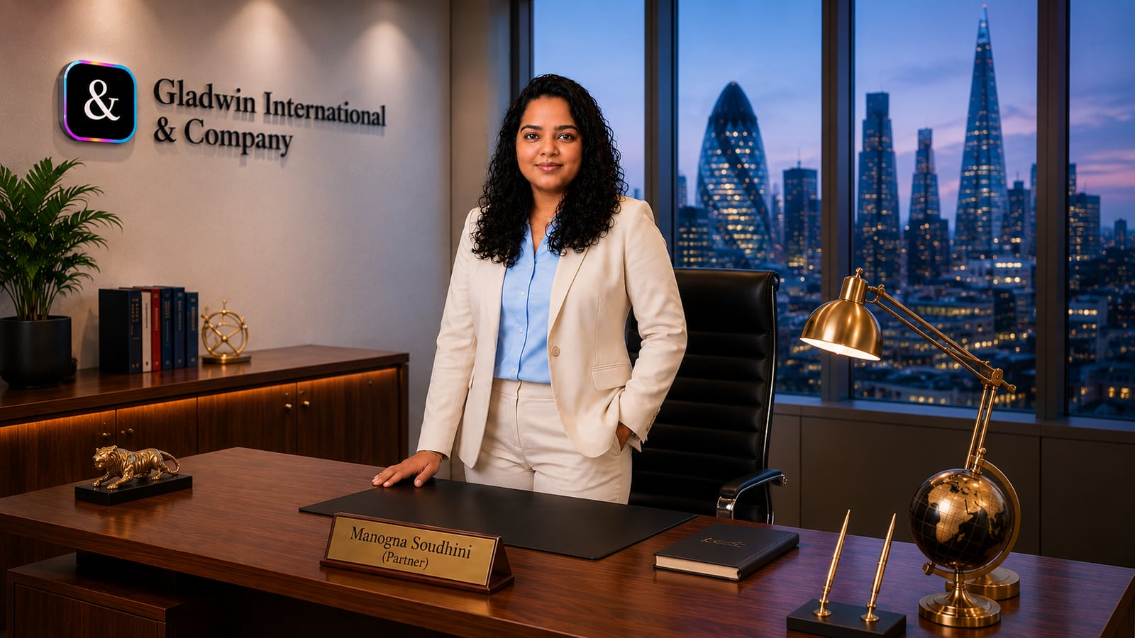 Manogna Soudhini Gonchikar, Co-Founder, Director & CSO — Gladwin International & Company