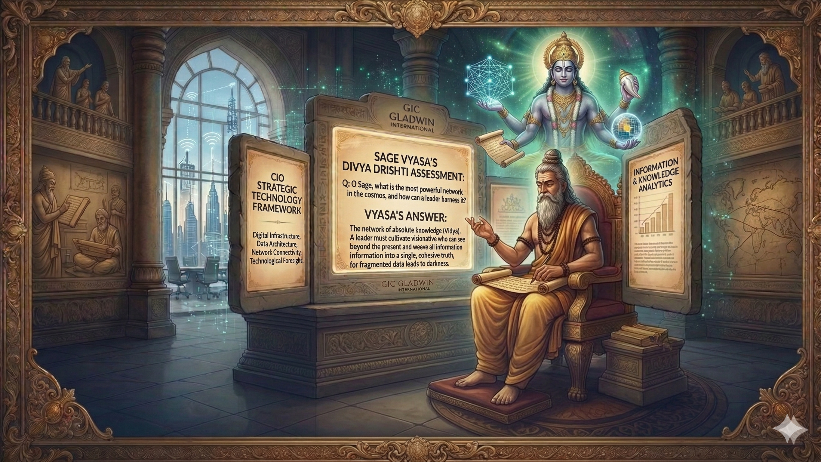 Sanjaya — The All-Seeing Eye of the Kingdom. Gladwin International CIO Practice.